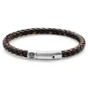 Lucleon Bracelet Collins En Cuir Marron Et Noir – 6 Mm 17