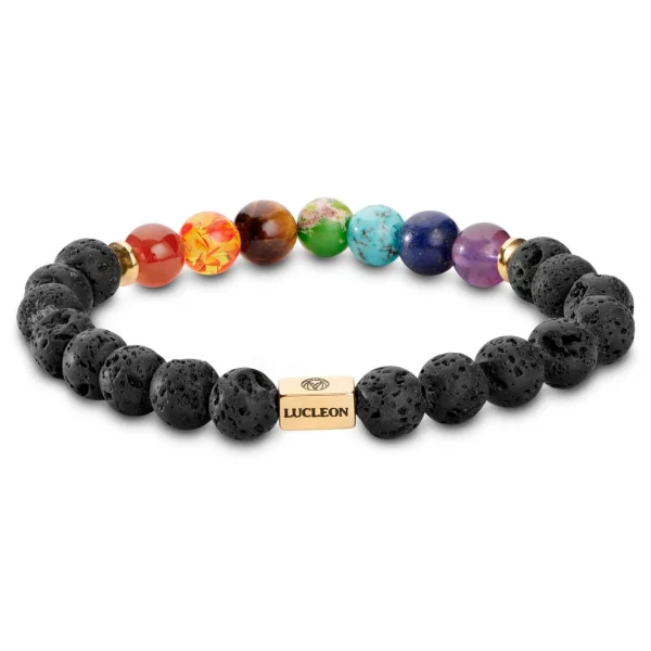 Lucleon Bracelet De Perles De Pierre Chakra 1