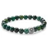 Lucleon Bracelet D’agate Vert émeraude 20