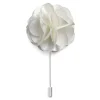 Warren Asher Boutonnière à Fleur Blanche Luxueuse 20