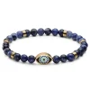 Waykins Evil Eye | Bracelet En Perles De Sodalite Avec Pendentifs Dorés – 6 Mm 19