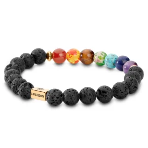 Lucleon Bracelet De Perles De Pierre Chakra 16