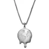 Otsu Fahrenheit | Collier à Pendentif En Métal Argenté La Terre 17