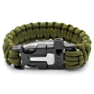 Tailor Toki Bracelet Paracord Vert Allume-Feu 8