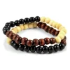 Collin Rowe Ensemble De Bracelets De Perles Multicolores De 8 Mm 16