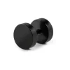 Lucleon Boucle D’oreille Noire 8 Mm 16