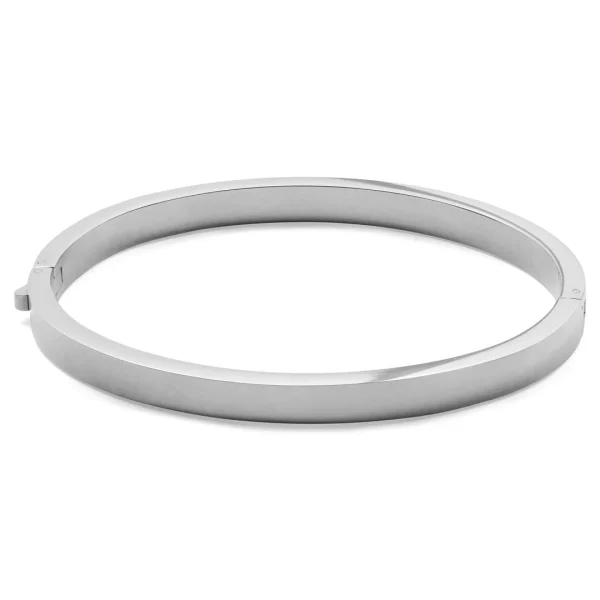 Lucleon Bracelet à Charnière En Métal Argenté Arie 1