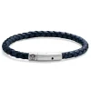 Lucleon Bracelet Bolo En Cuir Bleu 22