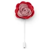 Warren Asher Broche Pour Homme à Fleur Rose Et Rouge 20