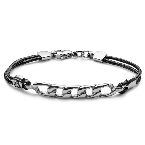 Lucleon Bracelet Gravel Lenn En Acier Argenté 1