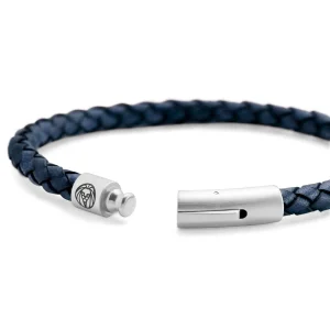 Lucleon Bracelet Bolo En Cuir Bleu 10