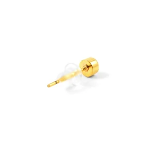 Lucleon Boucle D’oreilles Zircone Noire 4 Mm 7