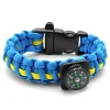 Tailor Toki Bracelet Paracord Bleu Et Jaune 13