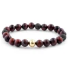 Neshraw Bracelet De Pierre Bordeaux Classique 14