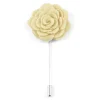 Warren Asher Boutonnière Rose Blanc Cassé 19