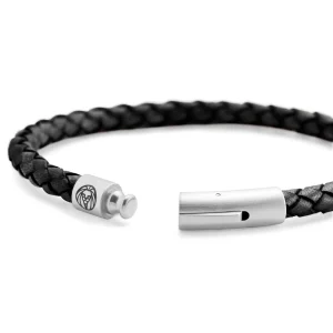 Lucleon Bracelet Bolo En Cuir Noir 10