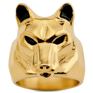 Moody Mason Bague Dorée Le Loup Mack 9