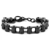 Fort Tempus Bracelet Chaîne De Vélo En Acier Noir 22