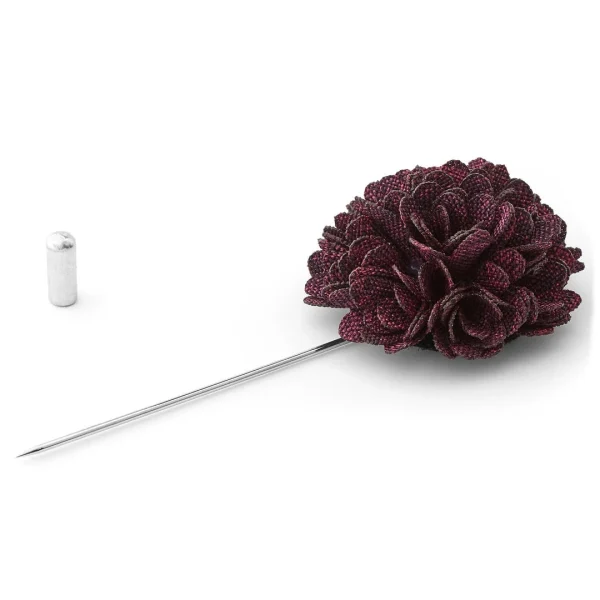 Warren Asher Boutonnière Fleur Acajou 3