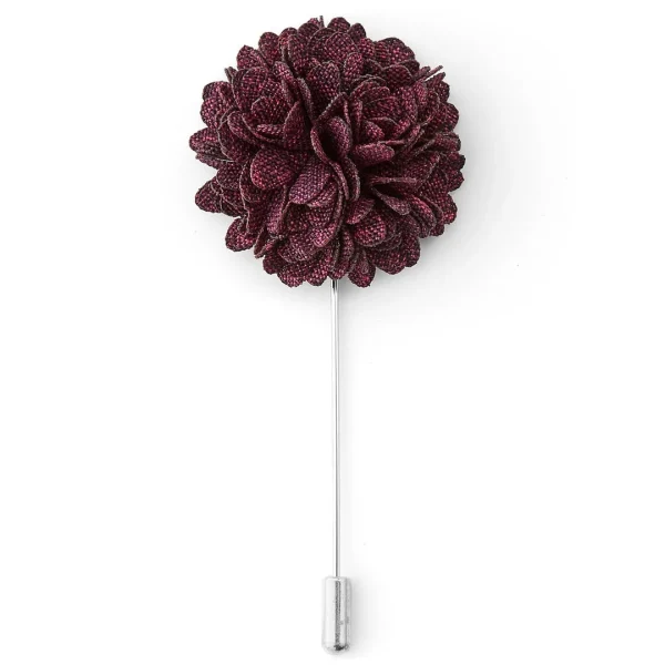 Warren Asher Boutonnière Fleur Acajou 1