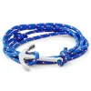 Tailor Toki Le Marin – Bracelet Bleu Clair, Rouge Et Blanc à Pendentif Argenté 14