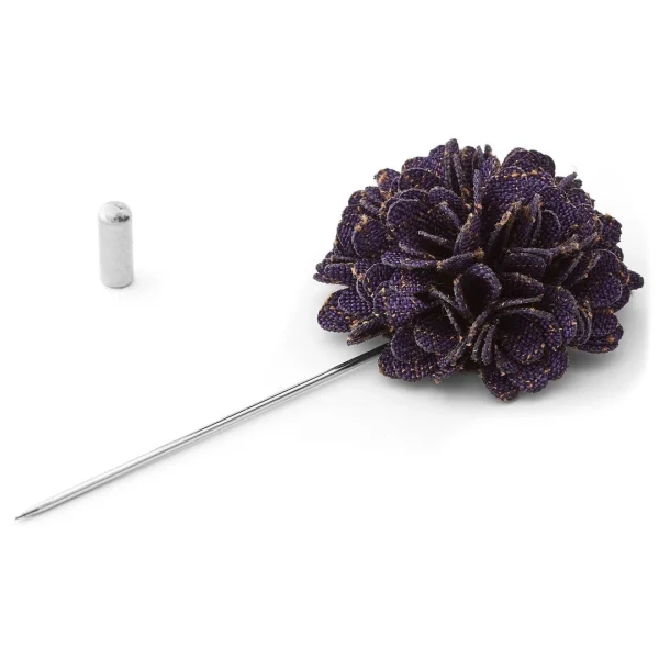 Warren Asher Boutonnière Fleur Lavande 3