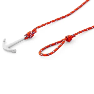 Tailor Toki Le Marin – Bracelet Rouge, Bleu Et Blanc à Pendentif Argenté 7