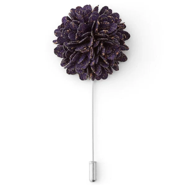 Warren Asher Boutonnière Fleur Lavande 1