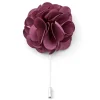 Warren Asher Boutonnière à Fleur Bordeaux Luxueuse 20