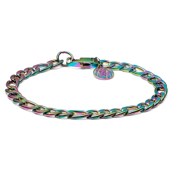 Lucleon Bracelet Couleur Arc-en-ciel Cosmo Amager à Mailles Figaro 1