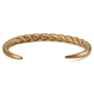 Fort Tempus Bracelet Manchette Spirale Doré 6