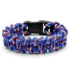 Tailor Toki Bracelet Paracord Bleu & Rouge 14