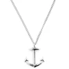 Lucleon Collier En Acier à Pendentif Ancre Marine 20