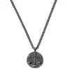 Lucleon Astro | Collier En Acier Inoxydable Argenté Avec Signe Astrologique De La Balance 14