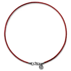 Lucleon Tenvis | Collier En Cuir Rouge 3 Mm 8