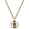 Waykins Evil Eye | Collier Doré à Pendentif Circulaire 10