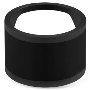 Lucleon Bague Décapsuleur Noire En Acier 10