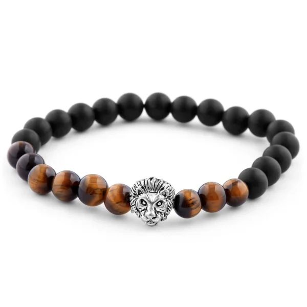 Neshraw Bracelet Le Lion Argenté 1