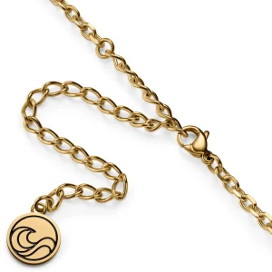 Waykins Evil Eye | Collier Doré à Pendentif Circulaire 13