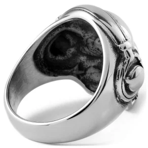 Fort Tempus Bague En Acier Musique Amor 12