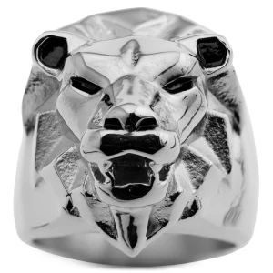 Moody Mason Bague Argentée Le Lion Makt 10