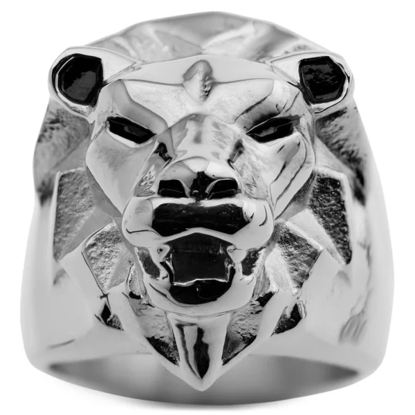 Moody Mason Bague Argentée Le Lion Makt 3