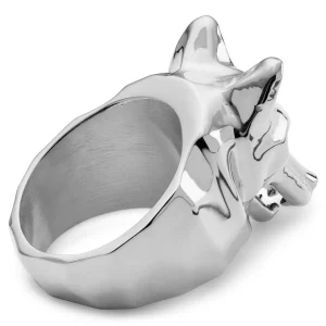 Moody Mason Bague Argentée Le Loup Makt 11