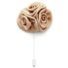 Warren Asher Boutonnière à Fleur De Rose Beige 22