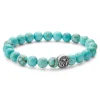 Lucleon Bracelet En Pierre Turquoise 22