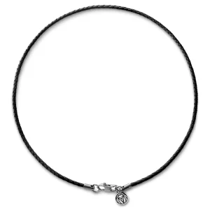 Lucleon Tenvis | Collier En Cuir Noir 3 Mm 8