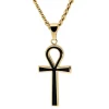 Lucleon Collier Doré Avec Pendentif Ankh 19