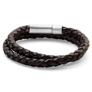 Lucleon Bracelet Collins En Cuir Marron – 6 Mm 14