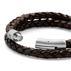 Lucleon Bracelet Collins En Cuir Marron – 6 Mm 16