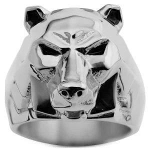 Moody Mason Bague Mack L’ours Argenté 9